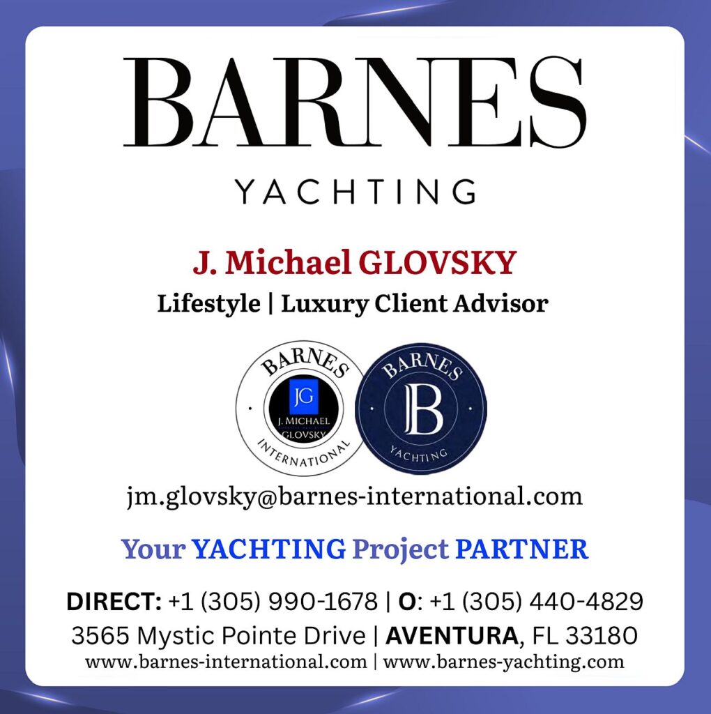 J. Michael Glovsky, BARNES Yachting North America in Aventura, Florida